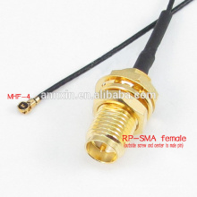 U.FL IPEX MHF4 a RP-SMA 0.81 mm